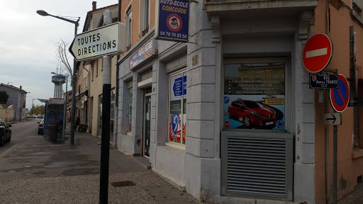 Auto-École Concorde à Saint-Fons, Rhône