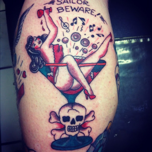 Explore bite me tattoo ideas, creative tattoo ideas in Miami, available at Tattoos by Lou Miami - North Miami