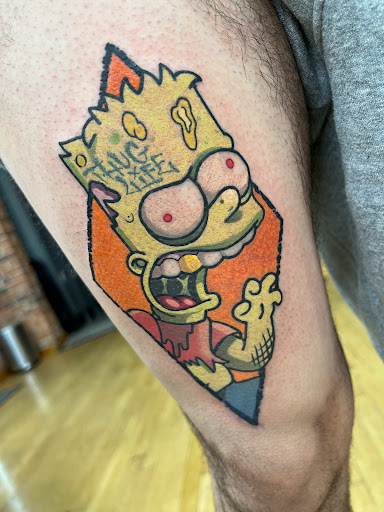 Explore addiction tattoo ideas, creative tattoo ideas in Albuquerque, available at Blacklist Tattoo Parlour Tattoo Shop in Albuquerque