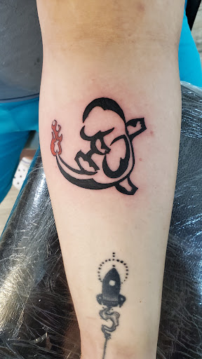 Explore tattoo ideas for names, creative tattoo ideas in Spokane, available at Mystery Ink Tattoo