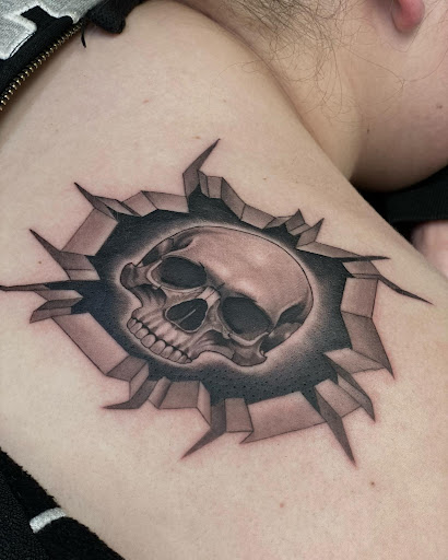 Explore hocus pocus tattoo ideas, creative tattoo ideas in San Diego, available at Hustle Tattoo & Piercing Studio