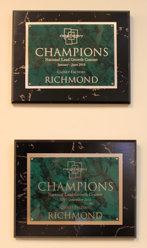 Cabinet Maker «Closet Factory - Richmond, Virgina», reviews and photos, 8162 Elm Dr, Mechanicsville, VA 23111, USA