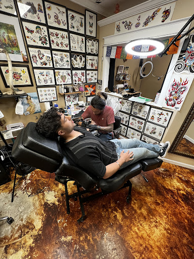 Explore arm tattoo ideas men, creative tattoo ideas in San Diego, available at Above All Tattoo - Pacific Beach