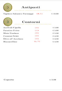 Pizzeria Il Grecale à Civitanova Marche carte