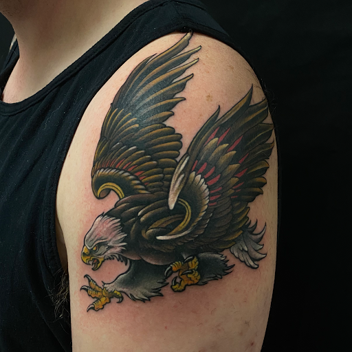 Explore tattoo ideas for covering up name, creative tattoo ideas in Oklahoma City, available at Oklahoma Tattoo Collective