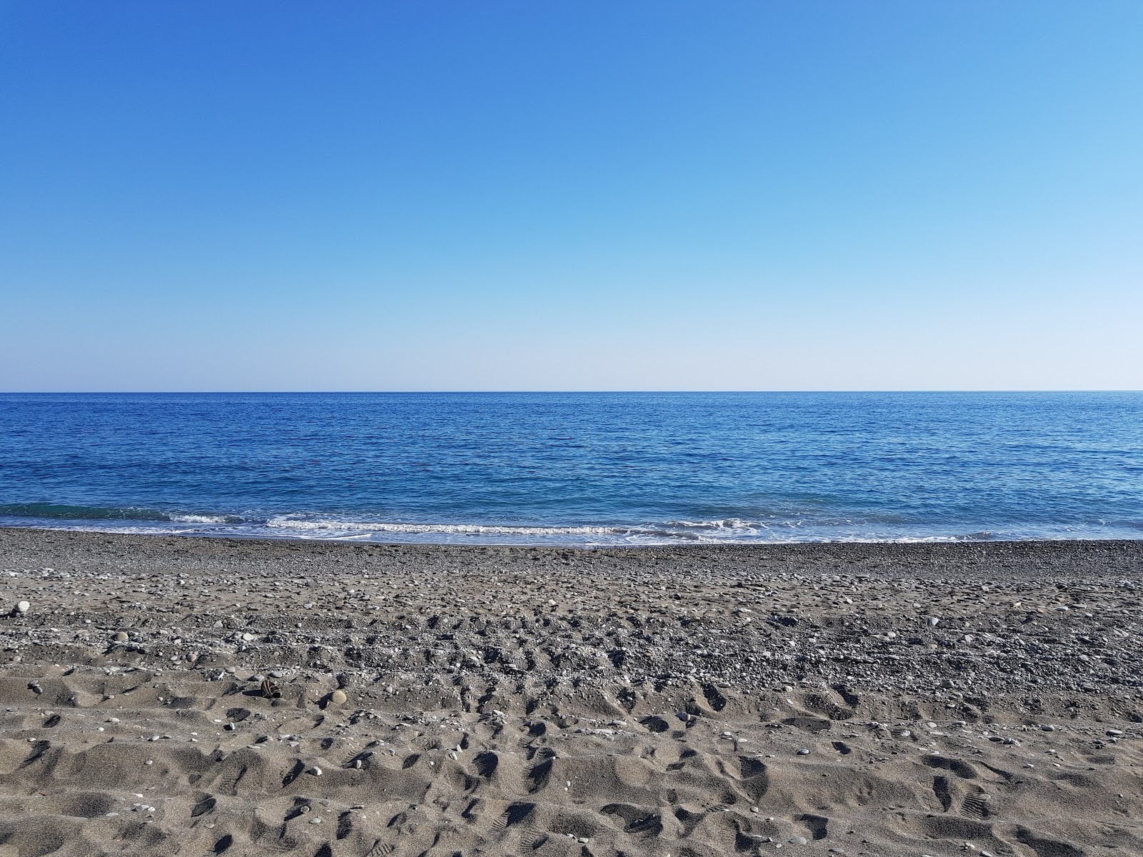 Valokuva Psili Ammos beachista. sijaitsee luonnonalueella