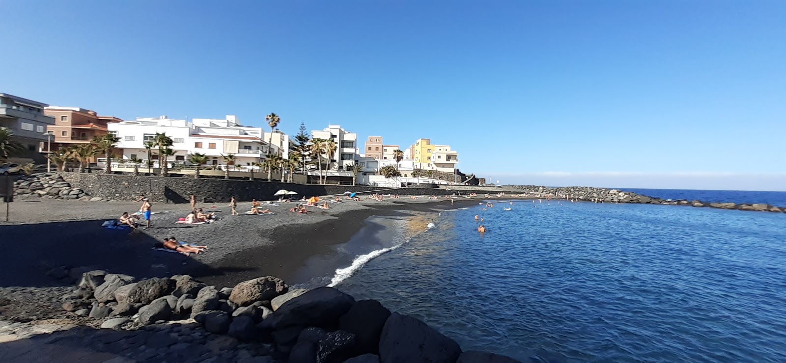 Foto av Playa de Las Eras med liten vik
