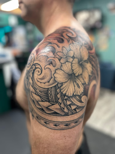 Explore california tattoo ideas for females, creative tattoo ideas in Midvale, available at Aloha Tattoos - Award-Winning Utah Ink