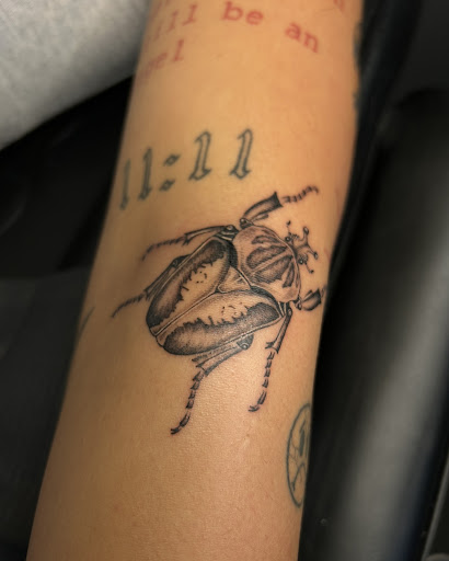 Explore leg tattoo men ideas, creative tattoo ideas in Abington, available at Tattoo Therapy Body Art Studio