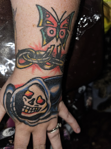 Explore rat tattoo ideas, creative tattoo ideas in Ludlow, available at The Fat Cat Tattoo