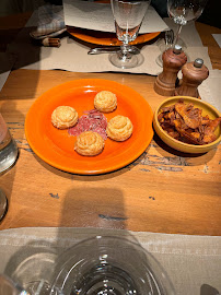 Plats et boissons du Restaurant français La Ferme des Grives à Eugénie-les-Bains - n°9