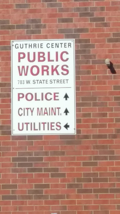 Guthrie Center Public Works