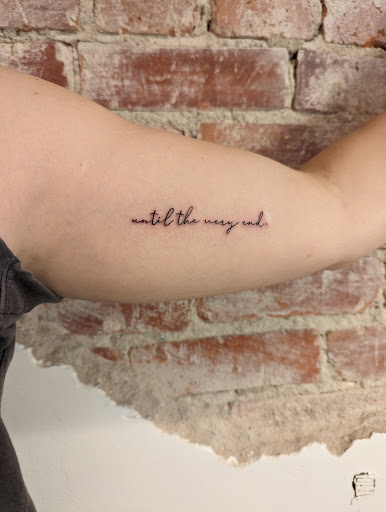 Explore chainsaw man tattoo ideas, creative tattoo ideas in Bryan, available at Storyline Ink Tattoo