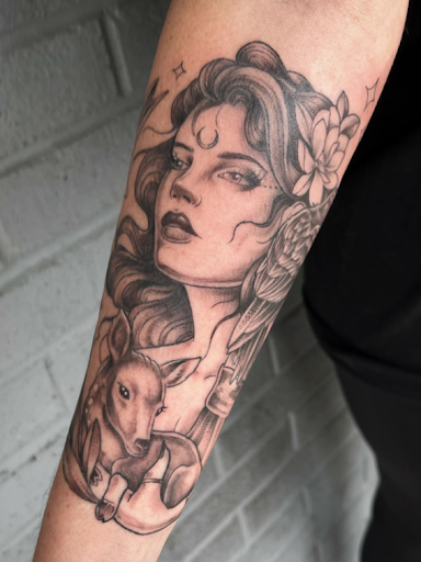 Explore c'est la vie tattoo ideas, creative tattoo ideas in Woodstock, available at Equinox Art Collective