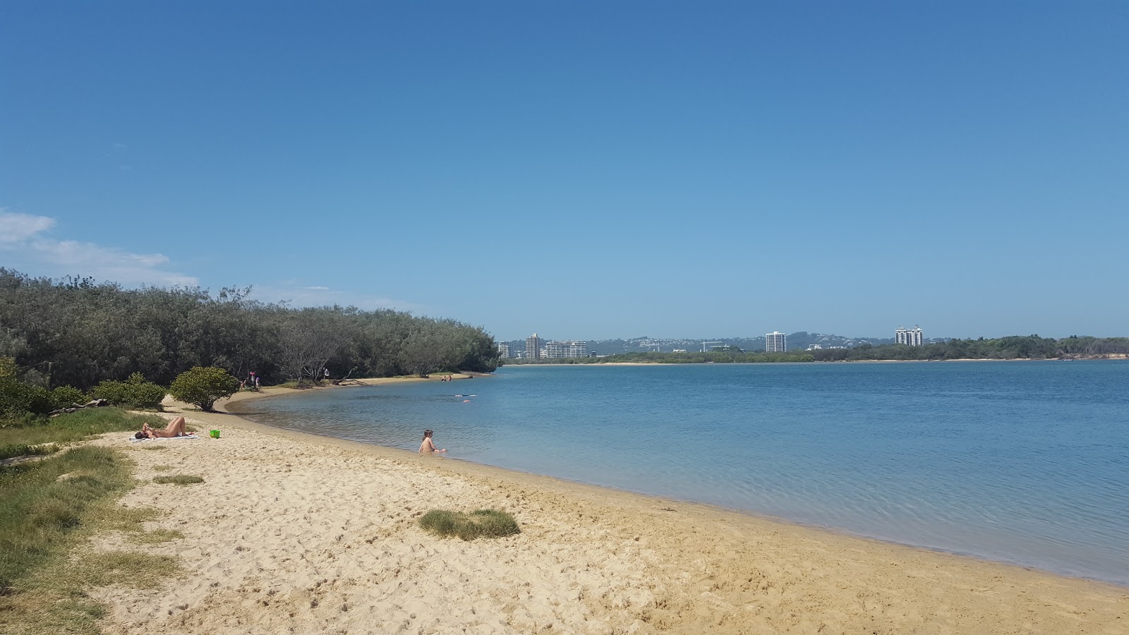 Mudjimba Dog Beach的照片 带有长直海岸