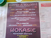 Wokasie à Saran menu
