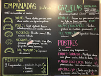 Menu du Las Casas Empanadas Aix-en-Provence à Aix-en-Provence