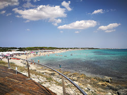 Valokuva Spiaggia del Porto Cesareoista. osittain lomakeskusalue
