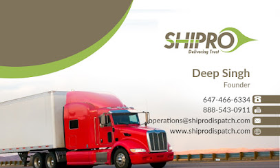 Shipro Truck Dispatch Service