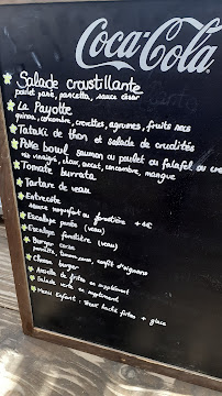 Menu / carte de La Payotte à Belgodère