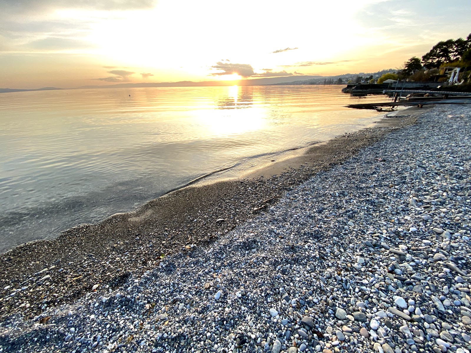 Photo de Plage de Villette zone sauvage