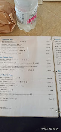 Menu / carte de Ristorante Pizzeria La Vela à Capodimonte