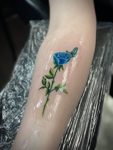 Explore j tattoo ideas, creative tattoo ideas in Mesa, available at Smiley Ink Tattoos