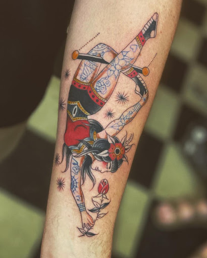 Explore fern tattoo ideas, creative tattoo ideas in Stevens Point, available at Black Rabbit Tattooing