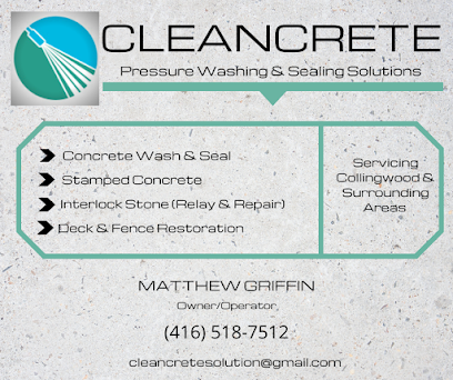 Cleancrete Pressure Washing & Sealing Solutions