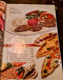 Carte du Pamfilya Restaurant à Berlin