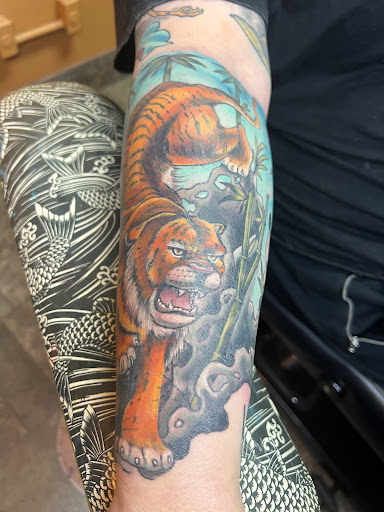 Explore stoicism tattoo ideas, creative tattoo ideas in Charleston, available at Poor Boys Tattoo, LLC