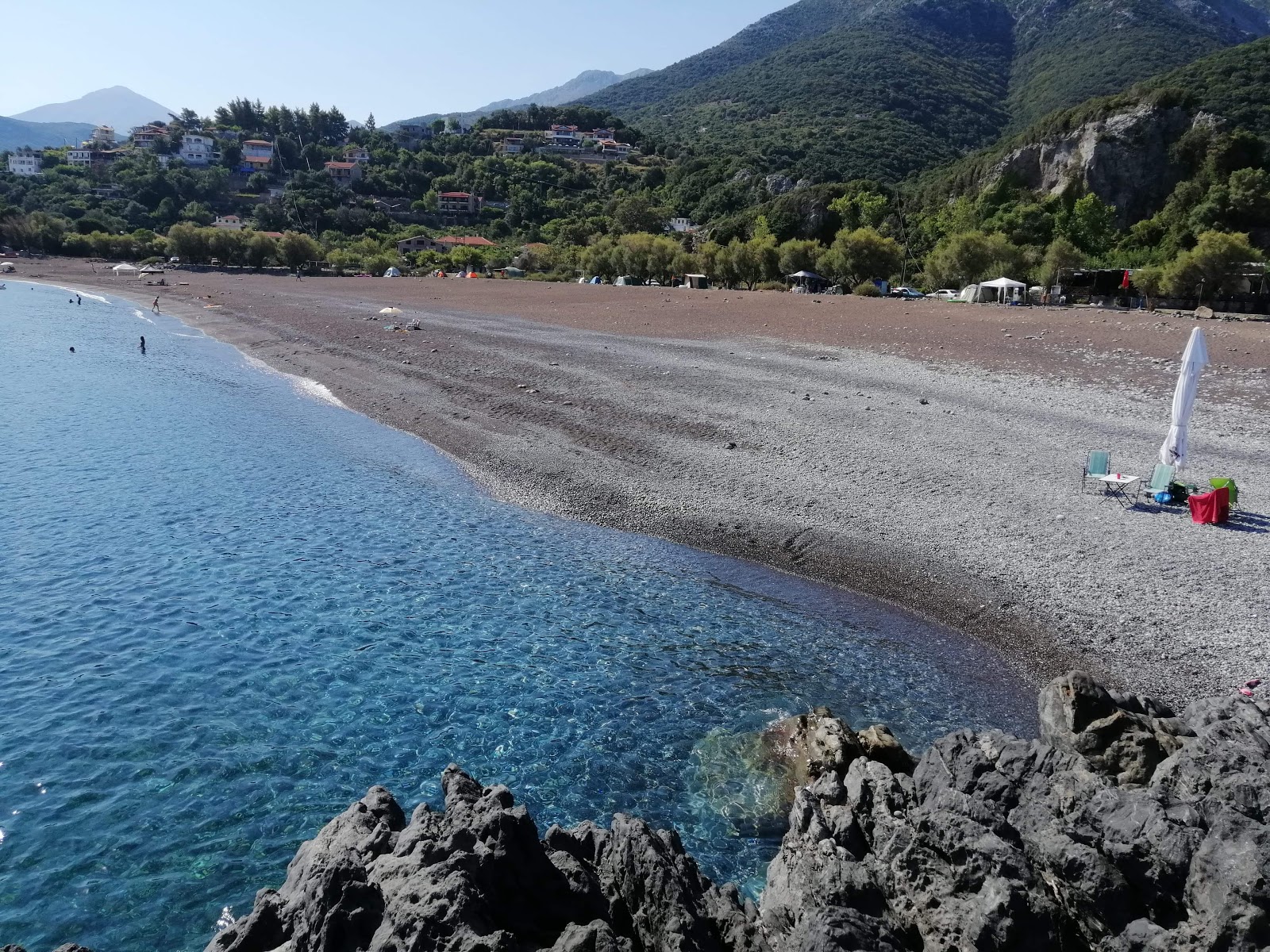 Limnionas beach'in fotoğrafı çok temiz temizlik seviyesi ile