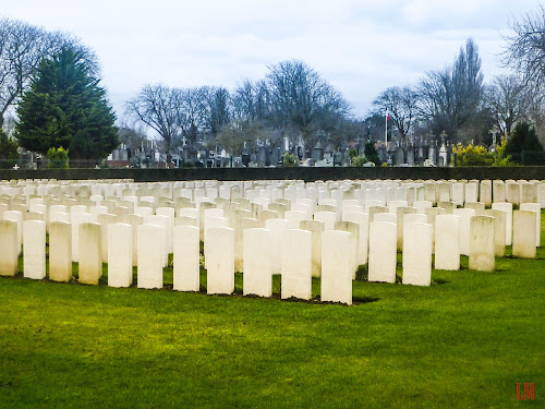 Cimetière Commonwealth War Graves WW1 - WW2 Dunkerque