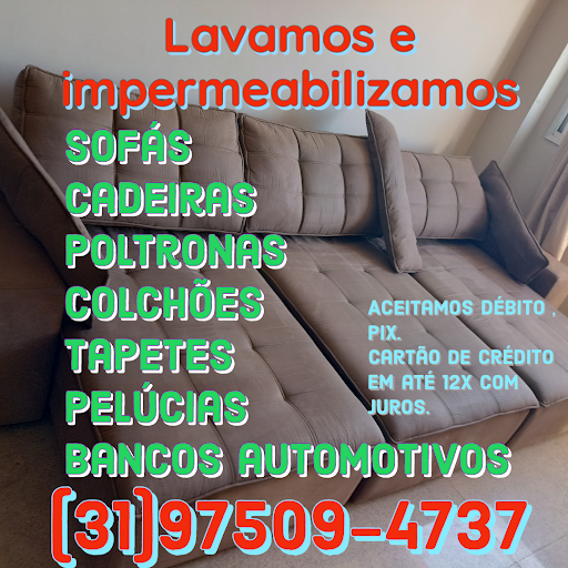 Logo da empresa - Especial limpeza lava sofás