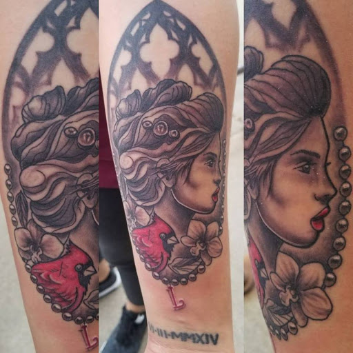 Explore man tattoo sleeve ideas, creative tattoo ideas in Saint Paul, available at Black Coffin Tattoo