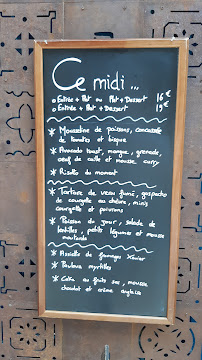 Le Restaurant sans nom à Toulouse menu