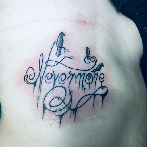 Explore green tattoo ideas, creative tattoo ideas in Warner Robins, available at Untold Pain Tattoo Studio