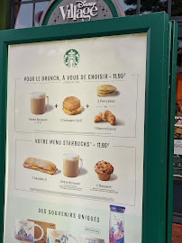 Café Starbucks à Chessy (la carte)