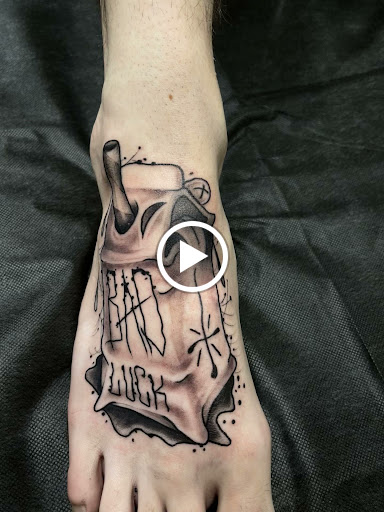 Explore mens shoulder tattoo ideas, creative tattoo ideas in Albuquerque, available at Blacklist Tattoo Parlour Tattoo Shop in Albuquerque