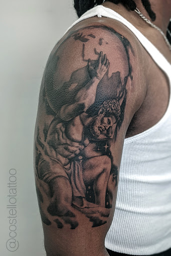 Explore eagles tattoo ideas, creative tattoo ideas in Philadelphia, available at Central Tattoo Studio