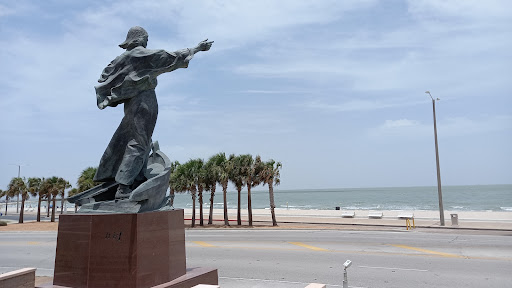 Jesus Calming the Sea Statue