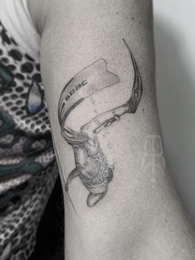 Explore duck hunting tattoo ideas, creative tattoo ideas in Goose Creek, available at Red Kirin Tattoo