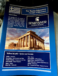 Restaurant Der Spartaner à Zinnowitz (la carte)