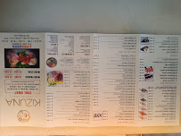 Menu du Kizuna Ristorante Sushi Giapponese à Brescia