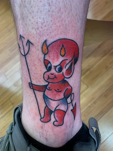 Explore small tattoo idea man, creative tattoo ideas in Houma, available at Copperhead Tattoo