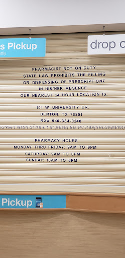 Drug Store «Walgreens», reviews and photos, 1700 S Loop 288, Denton, TX 76205, USA