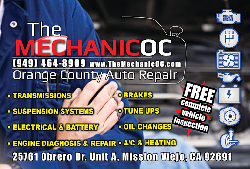 Auto Repair Shop «The Mechanic OC», reviews and photos, 25761 Obrero Dr A, Mission Viejo, CA 92691, USA