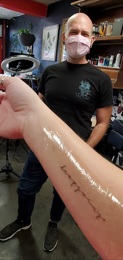 Explore cousin tattoo ideas small, creative tattoo ideas in Portland, available at Black Hole Body Piercing