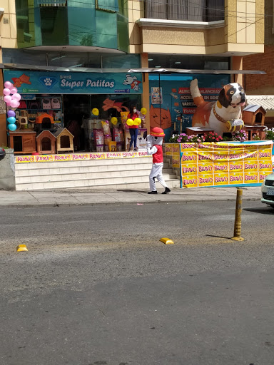 Cage shops in La Paz