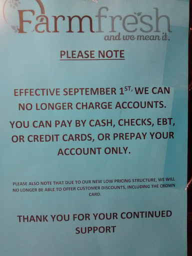 Grocery Store «Farm Fresh», reviews and photos, 357 Squankum Rd, Lakewood, NJ 08701, USA